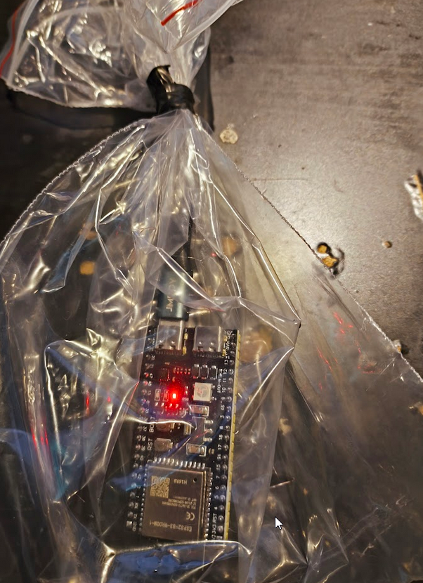 This was surprisingly effective for a zero effort container that didn’t need any ongoing work. Keeps the dust off, stops short circuits. Might suffer from overheating if you run a very hot chip, but for my 8266’s it was fine.