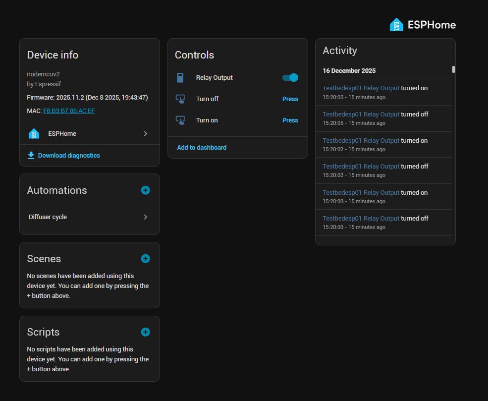 The 8266 complete with two buttons