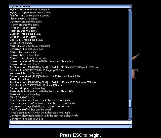 Here’s an example found during a clan game I played in tonight (had keybinds for a Timer and Radar)